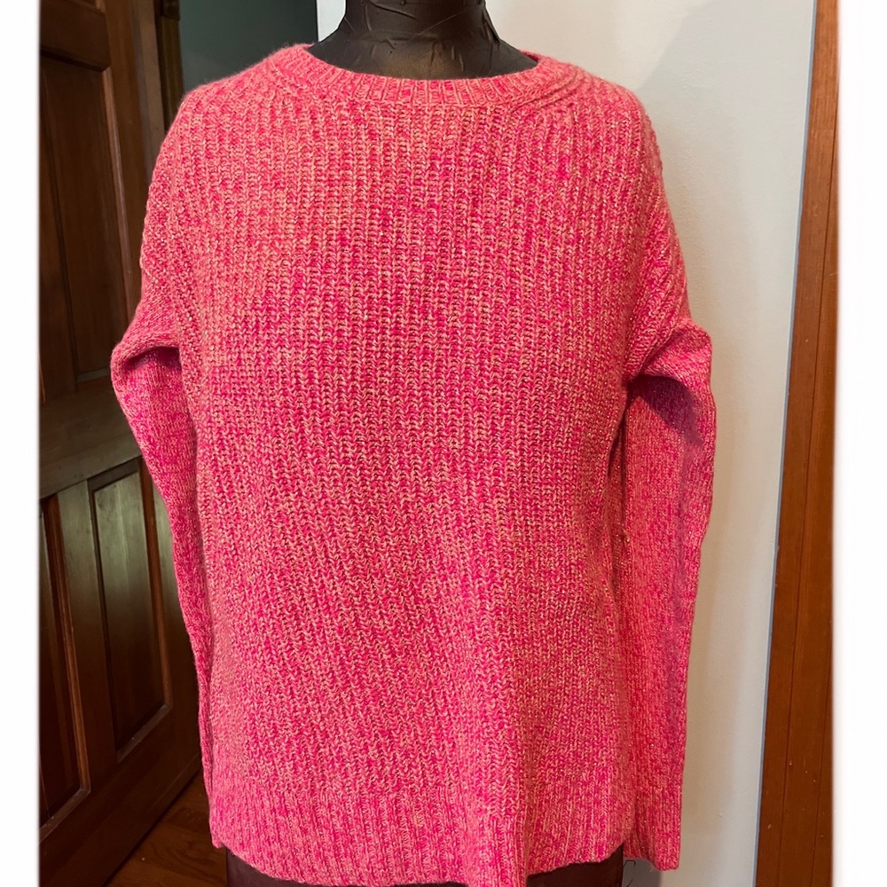 Pink and gold Crewcuts sweater size 16